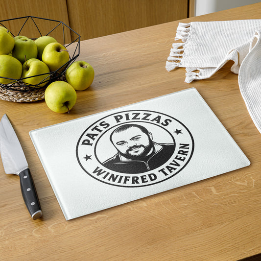 Glass Cutting Board — Pat's Pizzas merch